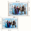 Elsa Anna Olaf Hans Home Decals